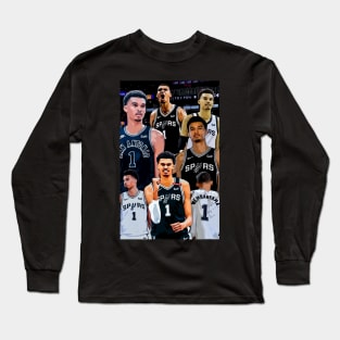 Victor Wembanyama Basketball Long Sleeve T-Shirt